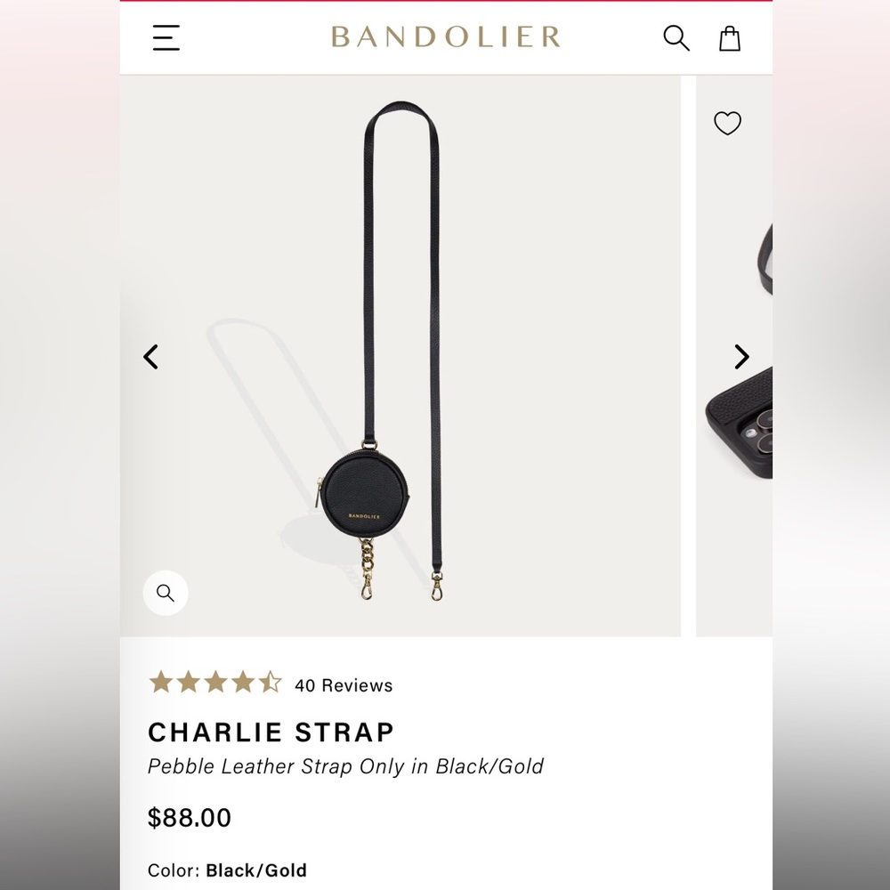 CHARLIE strap Bandolier.